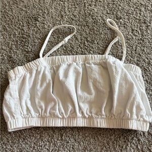 Cotton On White Crop Top